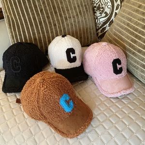 Trending Teddy shearling C Caps / Hat NWT